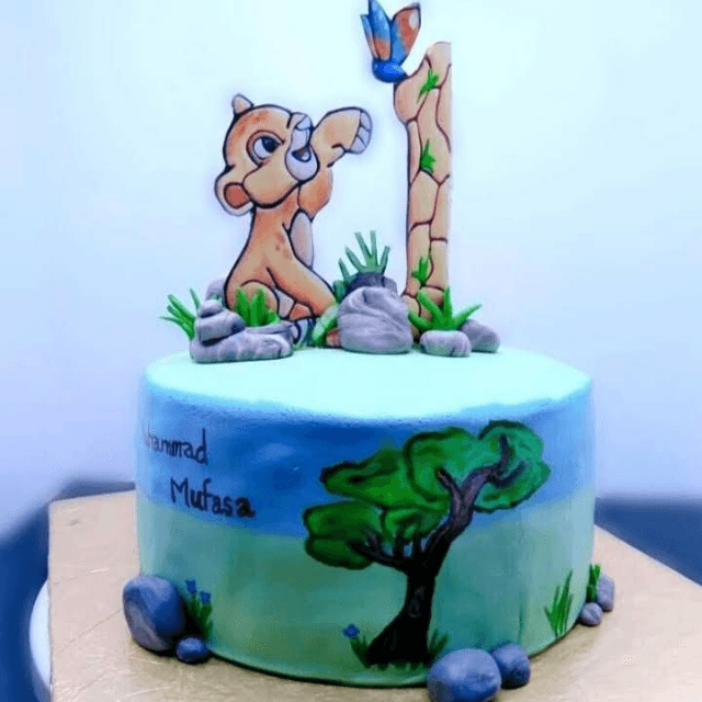 Jungle Theme Cake