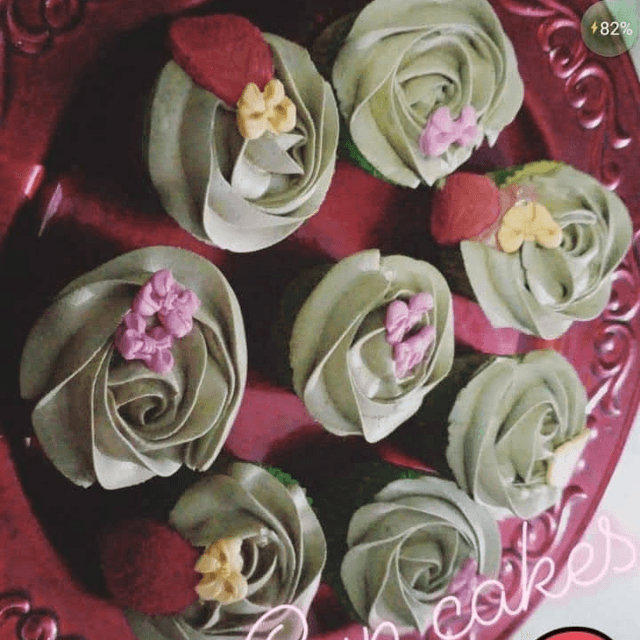 Floral Cupcakes