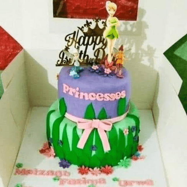 Princesses Birthday Theme Cake