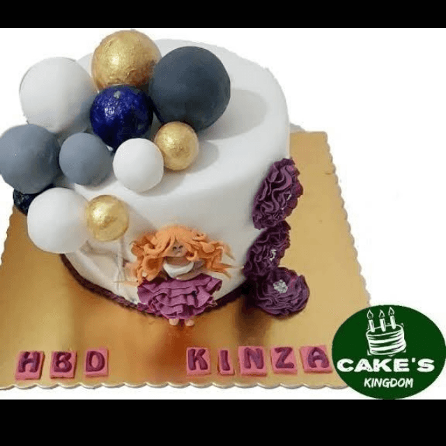 Balls Theme Cake