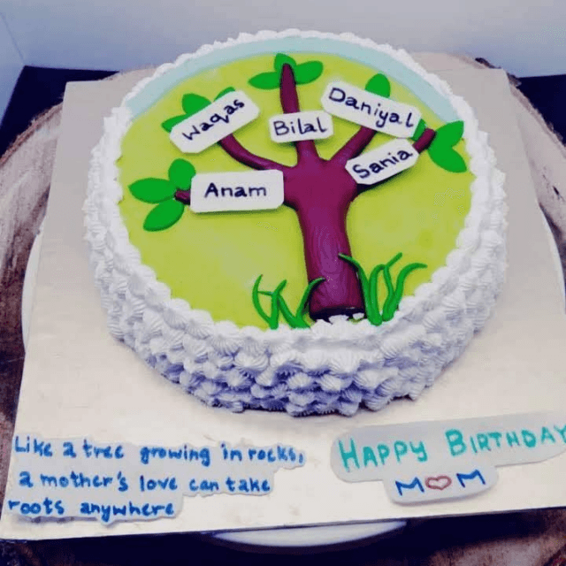 Tree Theme Cake