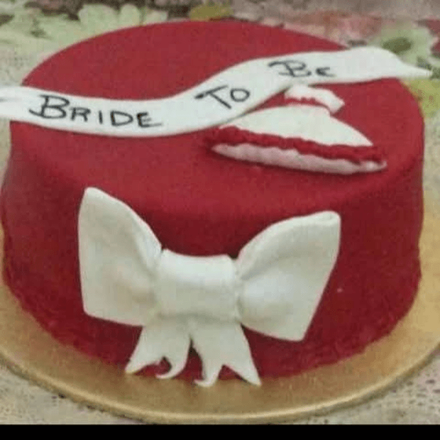 Bride To Be Theme Cake