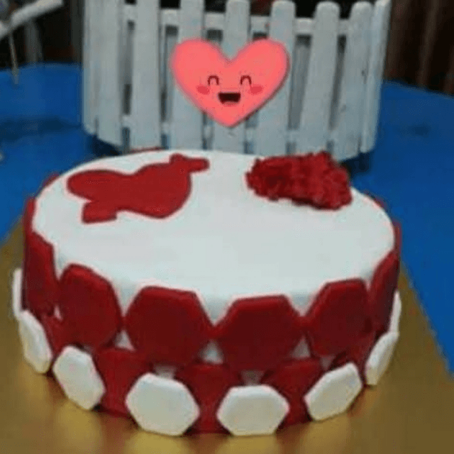 I Love You Cake