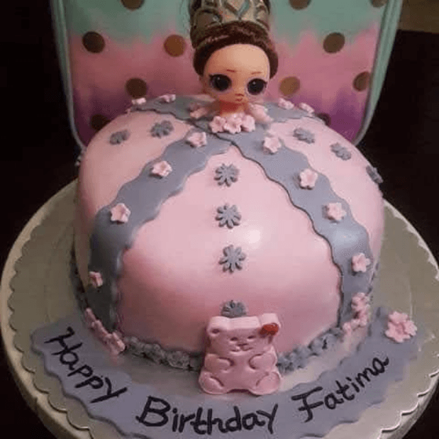 Doll Theme Cake