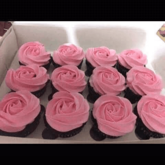 Roses Cupcakes