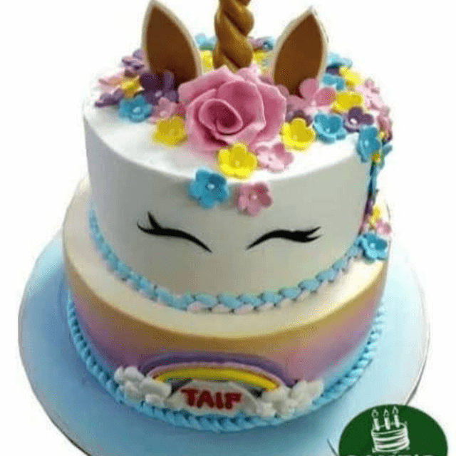 Unicorn Theme Cake
