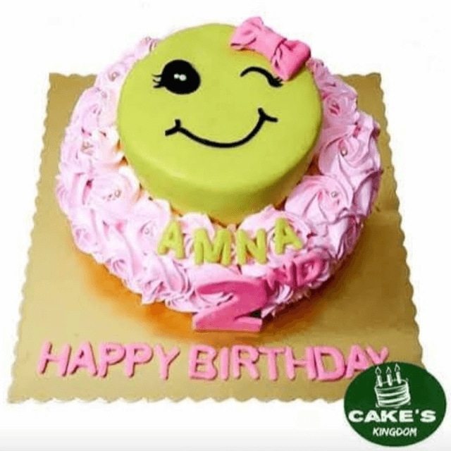 Smile Face Cake