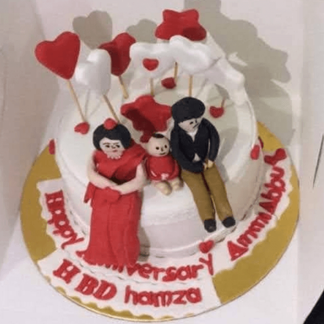 Happy Anniversary Celebration Cakes