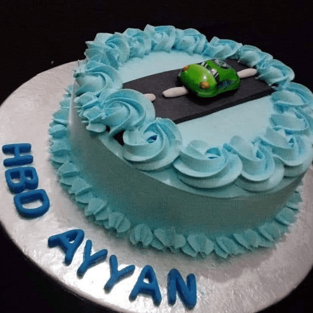 Highway Theme Cake