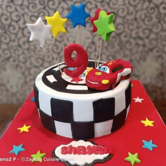 Highway Theme Cake
