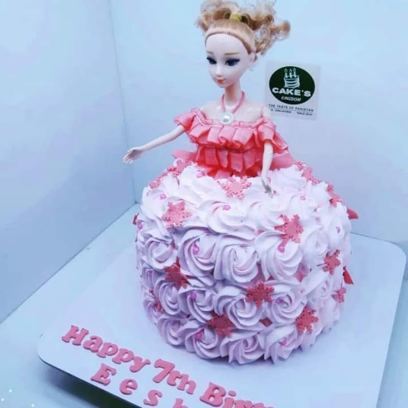 Doll theme Birthday Cake