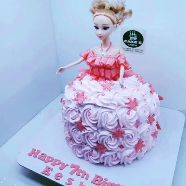 Doll theme Birthday Cake